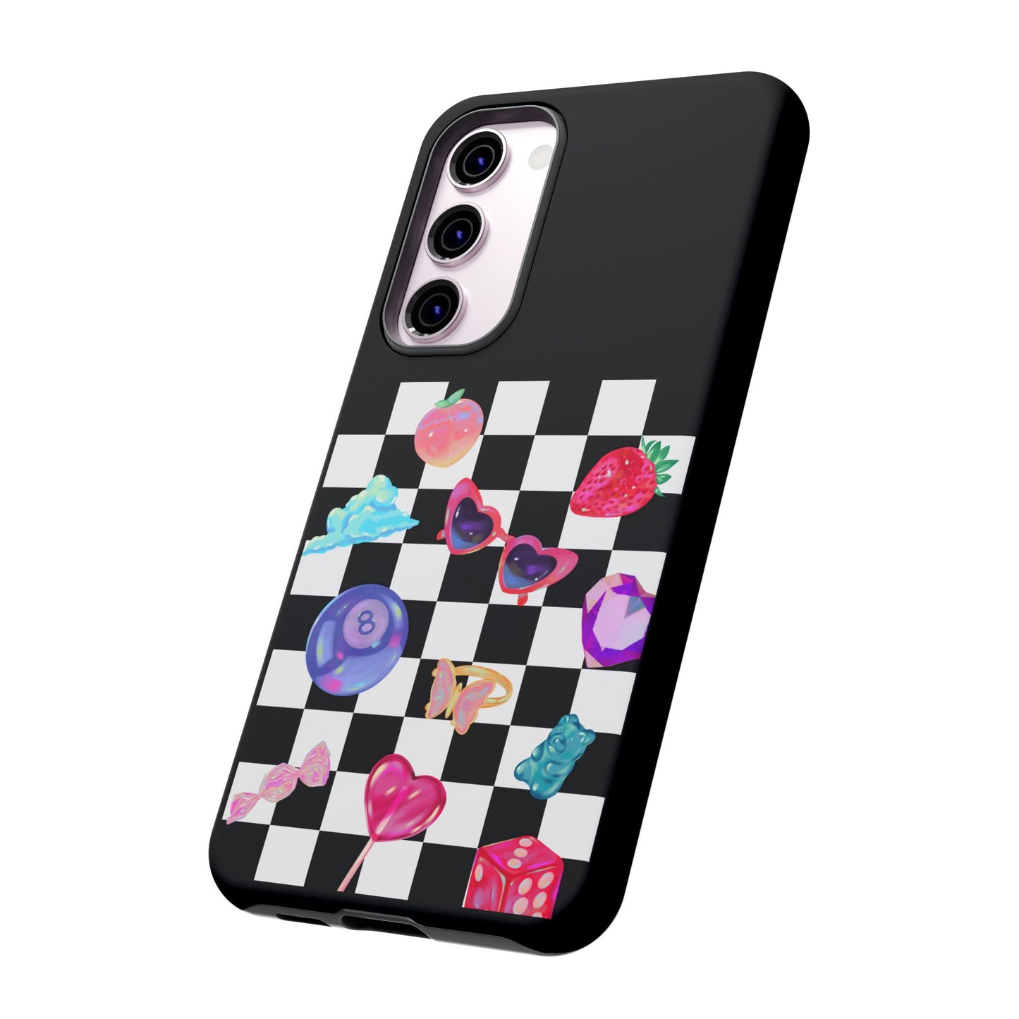 Colorful Checkerboard Phone Case