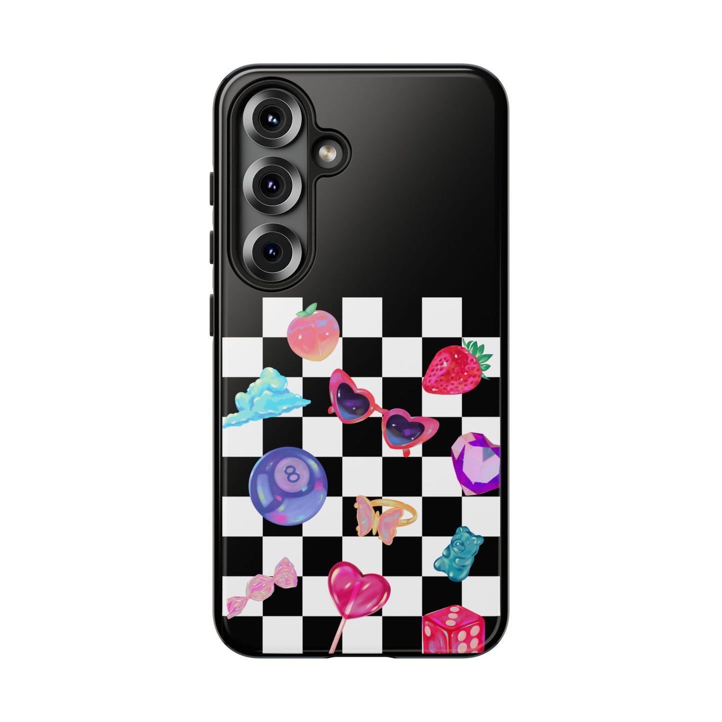 Colorful Checkerboard Phone Case