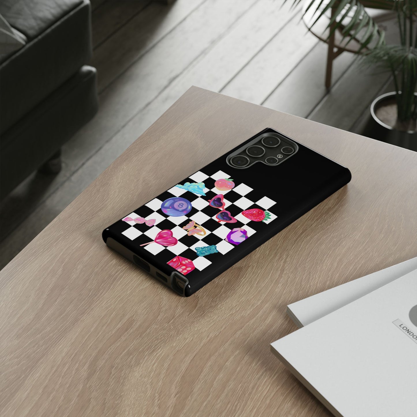 Colorful Checkerboard Phone Case