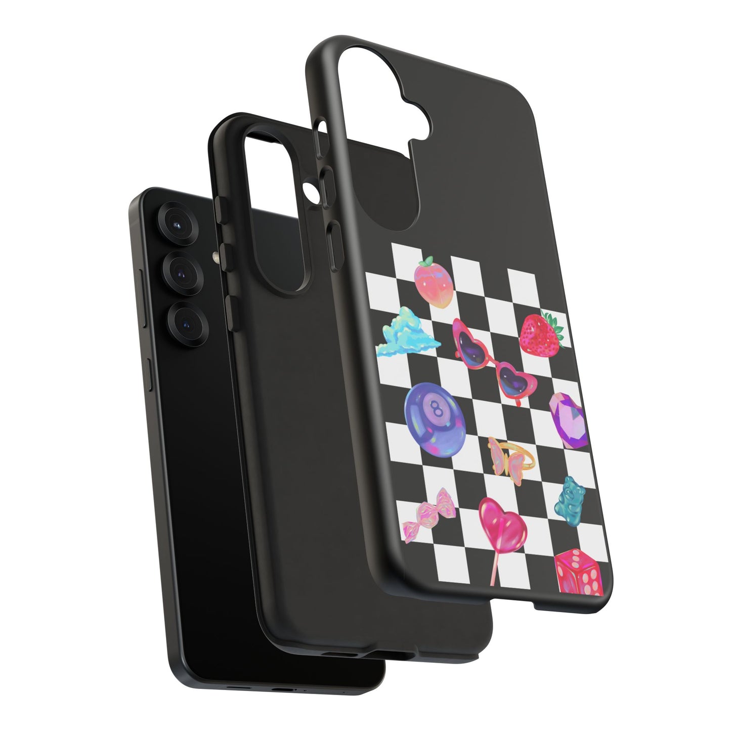 Colorful Checkerboard Phone Case