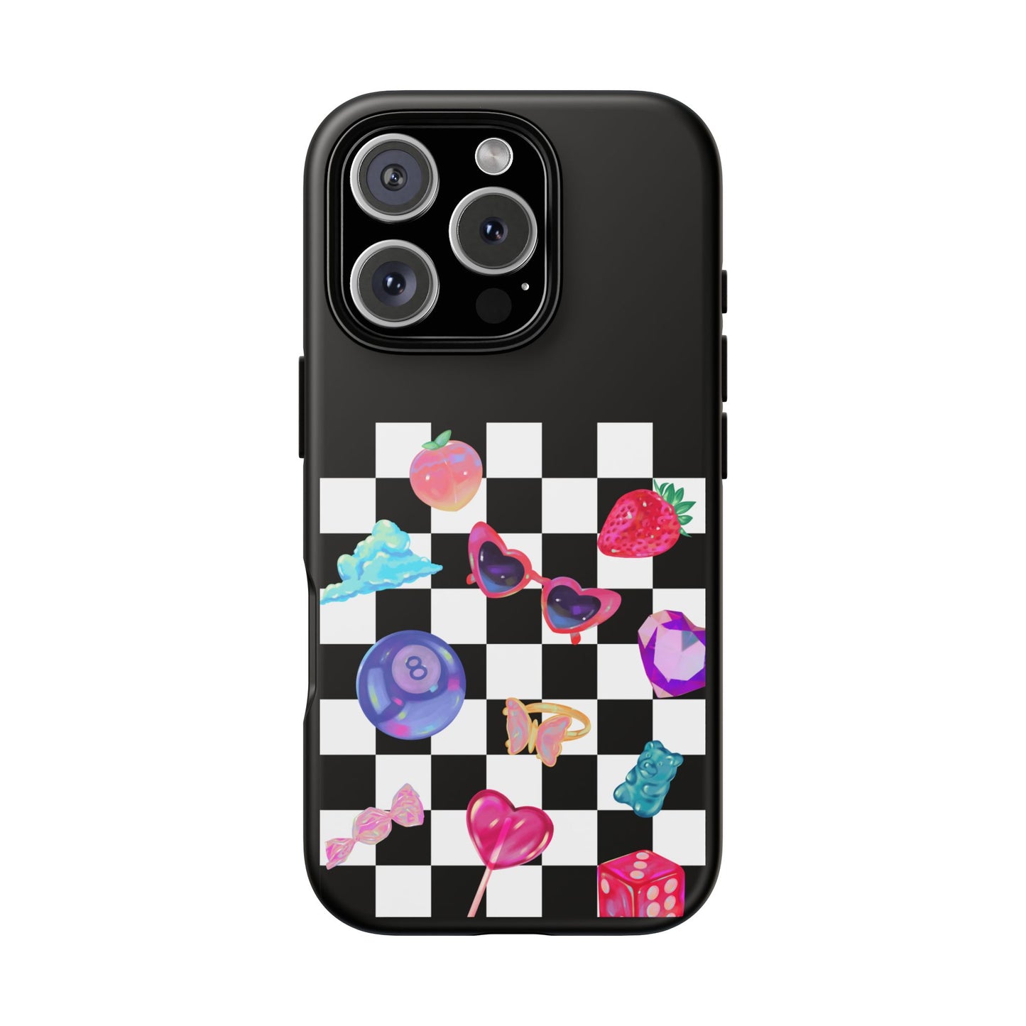 Colorful Checkerboard Phone Case