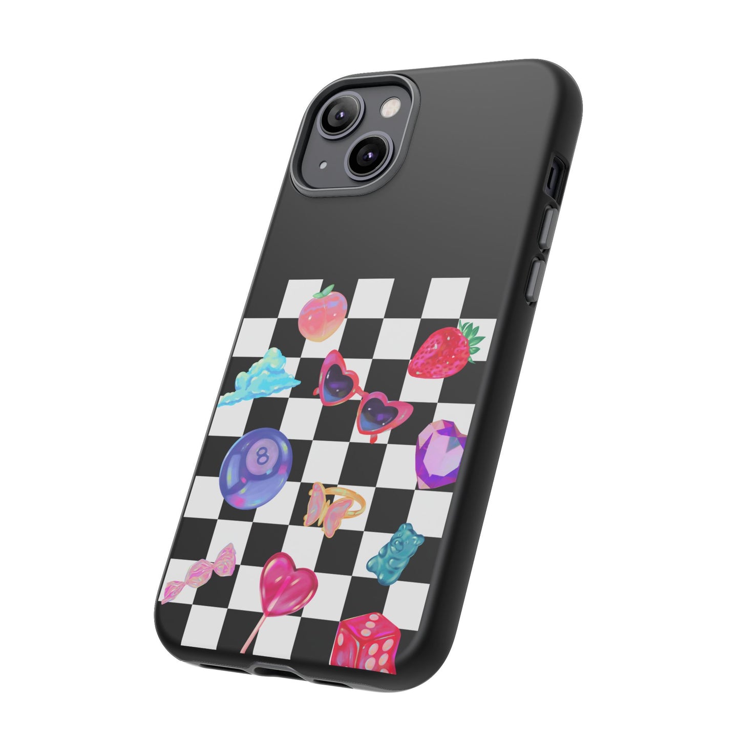 Colorful Checkerboard Phone Case