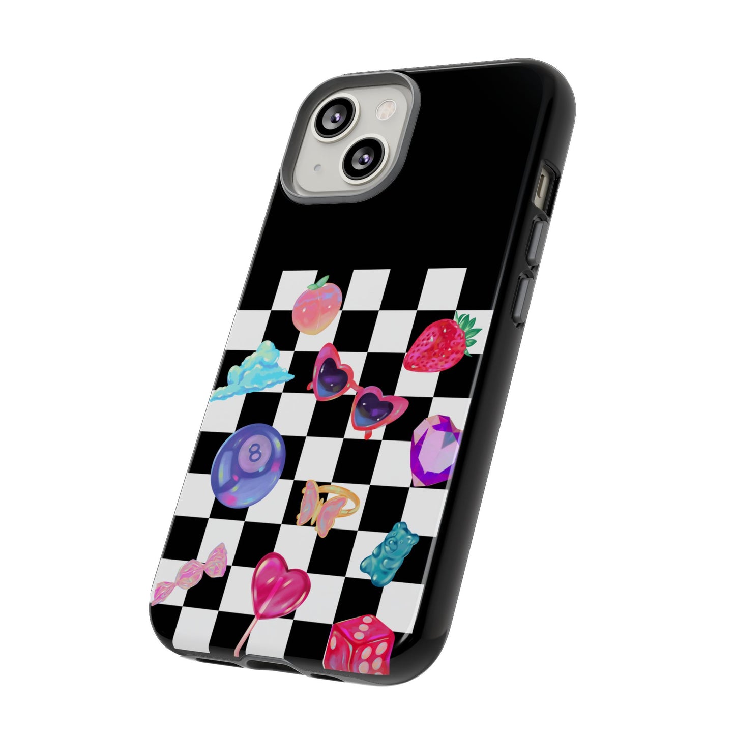 Colorful Checkerboard Phone Case