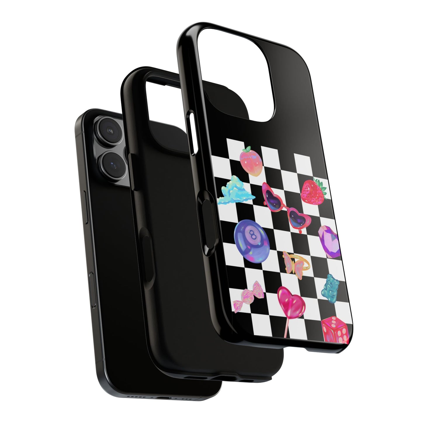 Colorful Checkerboard Phone Case