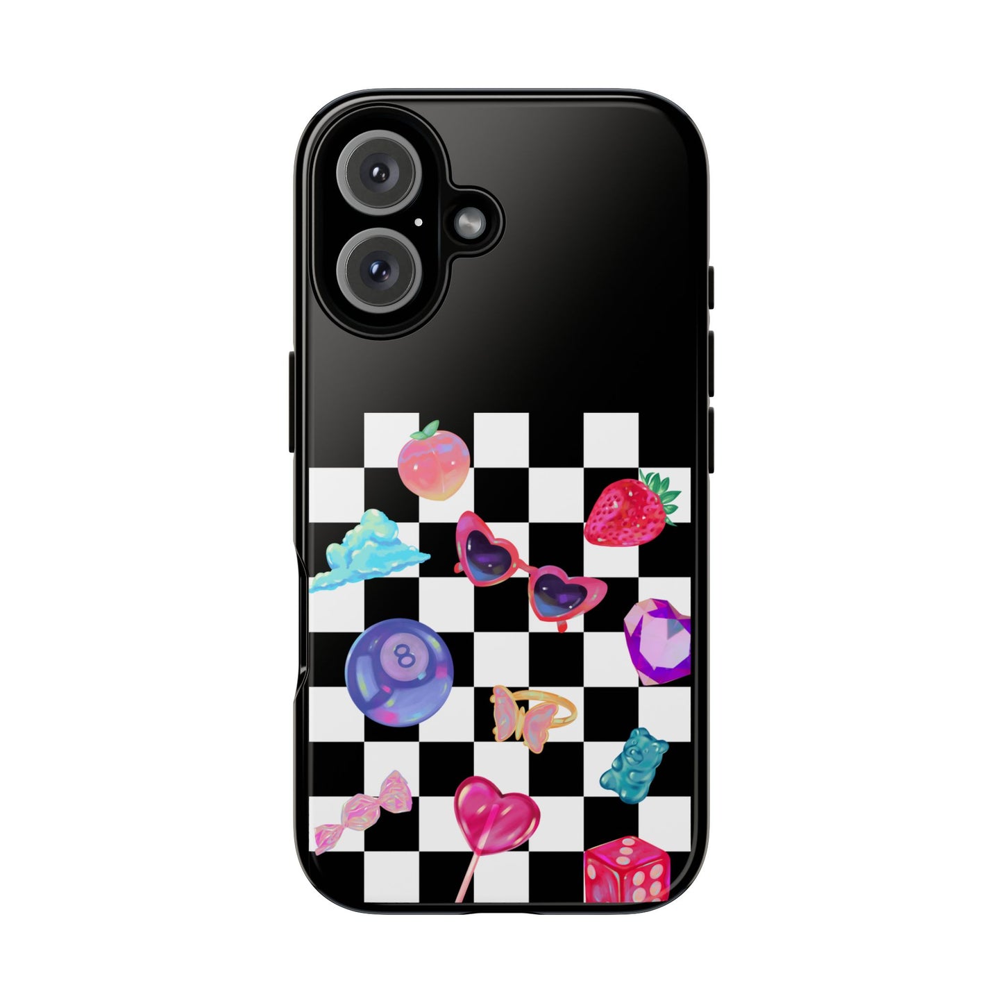 Colorful Checkerboard Phone Case
